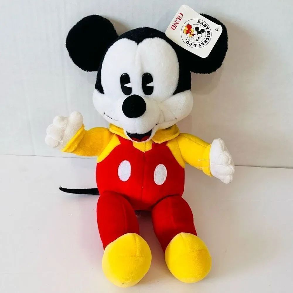 VTG Gund Mickey Mouse Plush EUC